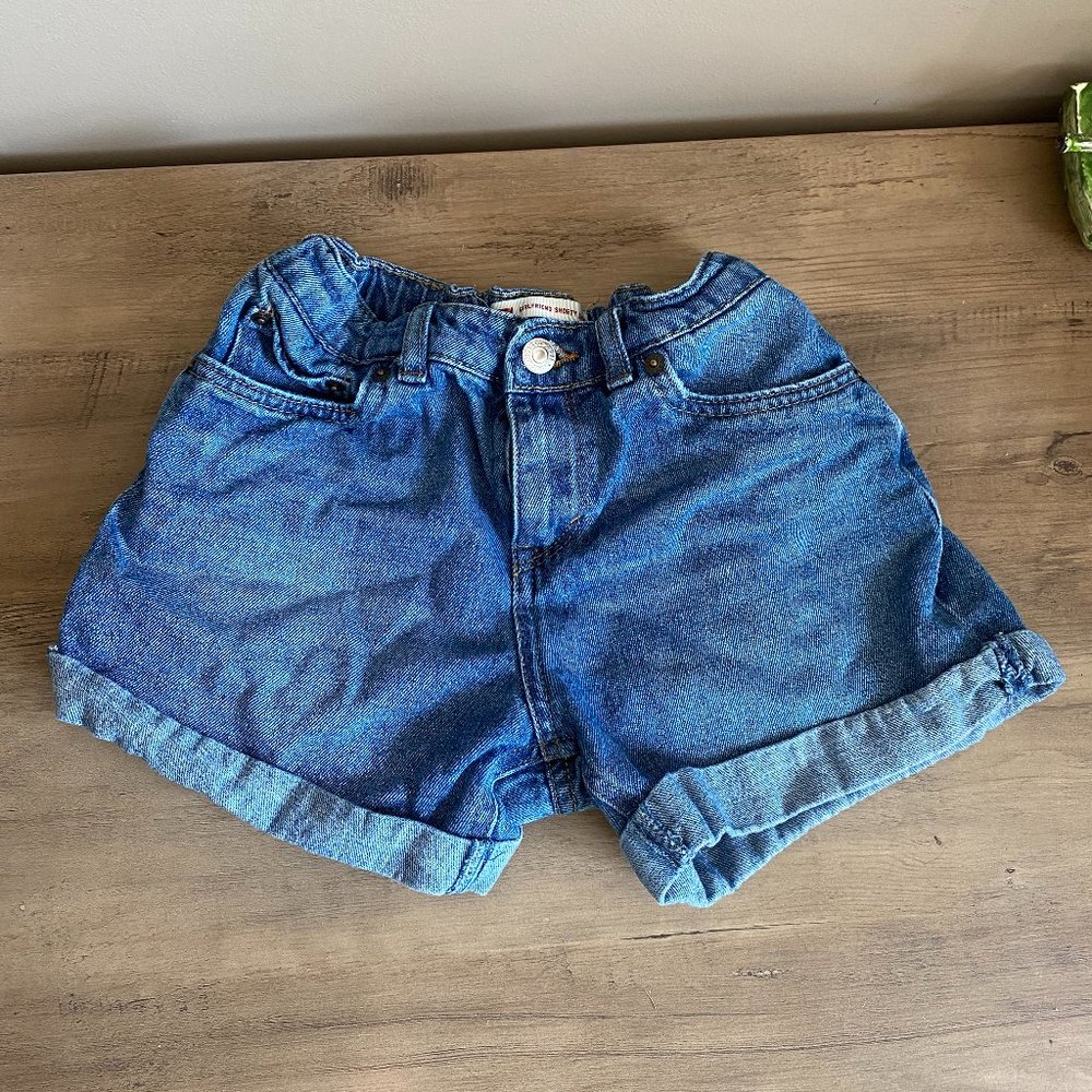 Levi's "Girlfriend Shorty Short" Girls 12 Reg
